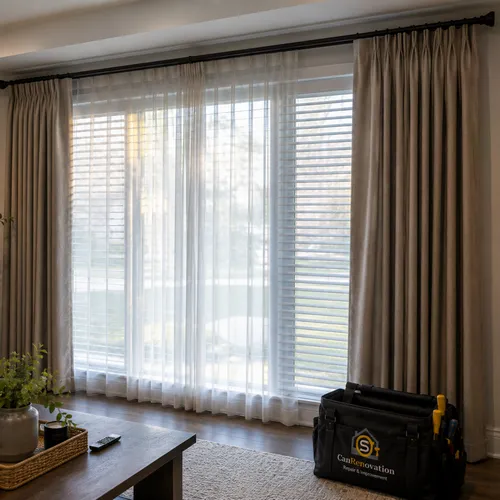 Curtain Rod Installation